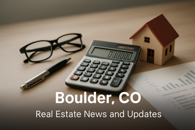 Sellers Outlook: Maximize Returns in Boulder, CO - December 2025 Market Analysis