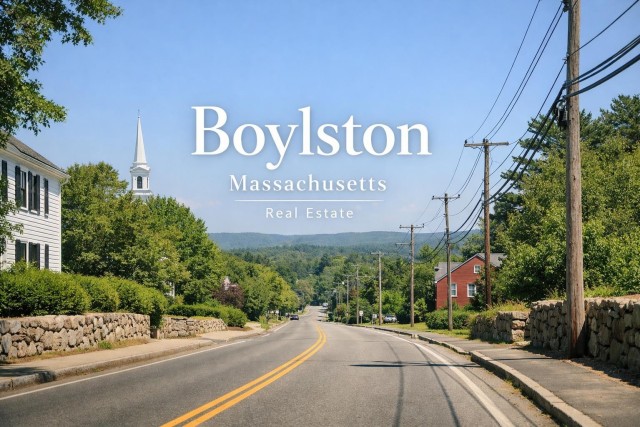 Active listings and stable prices define Boylston, MA's January 2026 market.