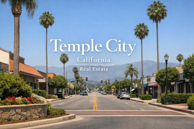 Temple City, CA: January 2026 Market Stats for Agents